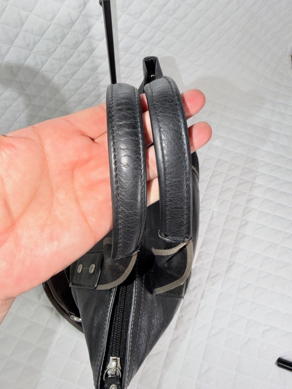 Coach Heritage Web Convertible Tote with Detachable Strap - Picture 8 of 14